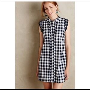 Dear Creatures (Anthropologie) Gingham Summer dress